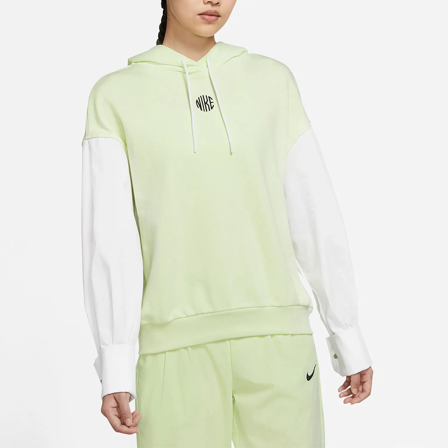 

Nike Genuine Product Autumn New Women's Sports Casual Patchwork Hoodie DR5995-063