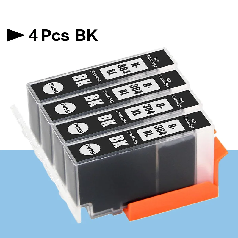 364 364XL خرطوشة حبر ل HP5510 3520 5520 B110A B8550 8553 8558 C6380 6510 6520 7510 C309 C310 C410 B209a 3070A طابعة