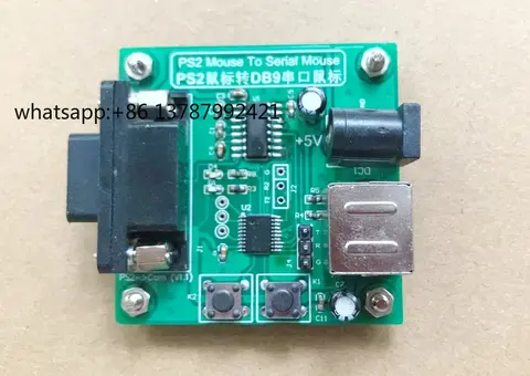 Com Port RS232 Interface Square  Serial  9-pin 2D Industrial Control Medical CNC Machine Tool Mouse PS2 Conversion