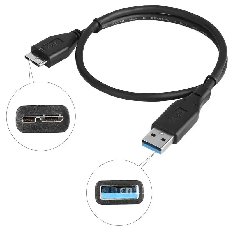 

USB 3.0 Type A To Micro B Extension Cable for External Hard Drive Disk HDD for Samsung S5 Note3 USB HDD Data Cable