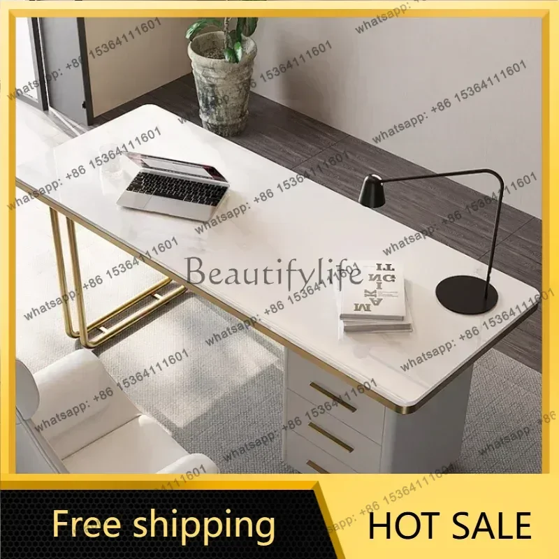Computer Office Table Computer Gaming Motion Standing Desks Study Tables Minimalist Rock Board Desk