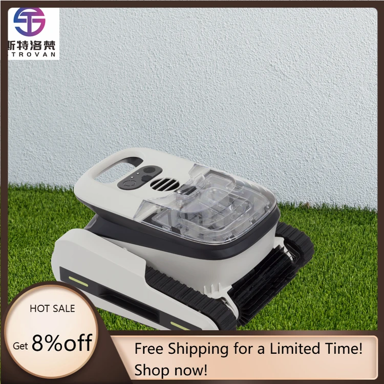 

STLF Advanced Intelligence Pool Cleaning Robot Wireless Vacuum Automatic Wall-climbing Robot Pool Cleaner