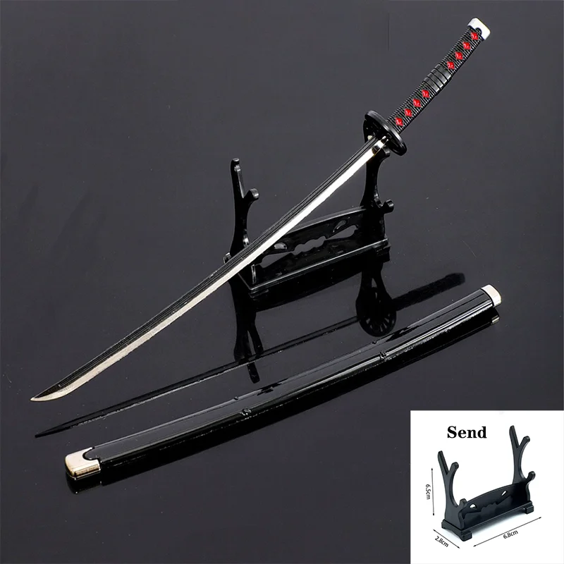 ดาบคาตานะ ดาบพิฆาตอสูร คามาโดะ ทันจิโร่ ขนาด 25 ซม. ของสะสมจากอนิเมะ ทำจากโลหะทั้งหมด ของเล่นดาบ ของตกแต่ง ของขวัญ ของสะสม กิจกรรมกลางแจ้ง