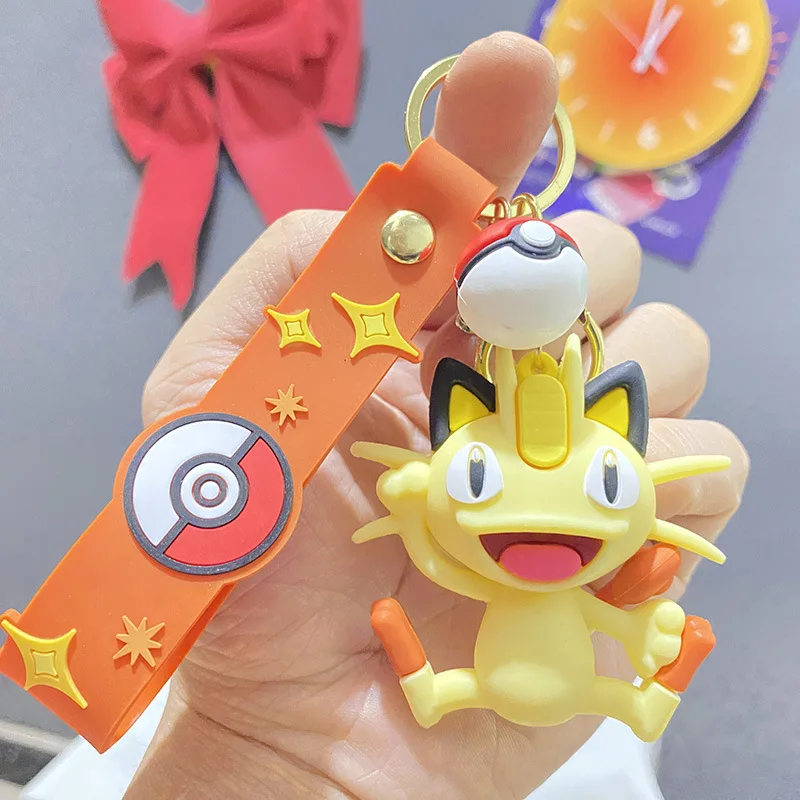 アニメピカチュウプリンクリエイティブおもちゃ人形キーホルダーペンダント Gengar かわいい 5 センチメートルカップルブック包装装飾ホリデーギフト