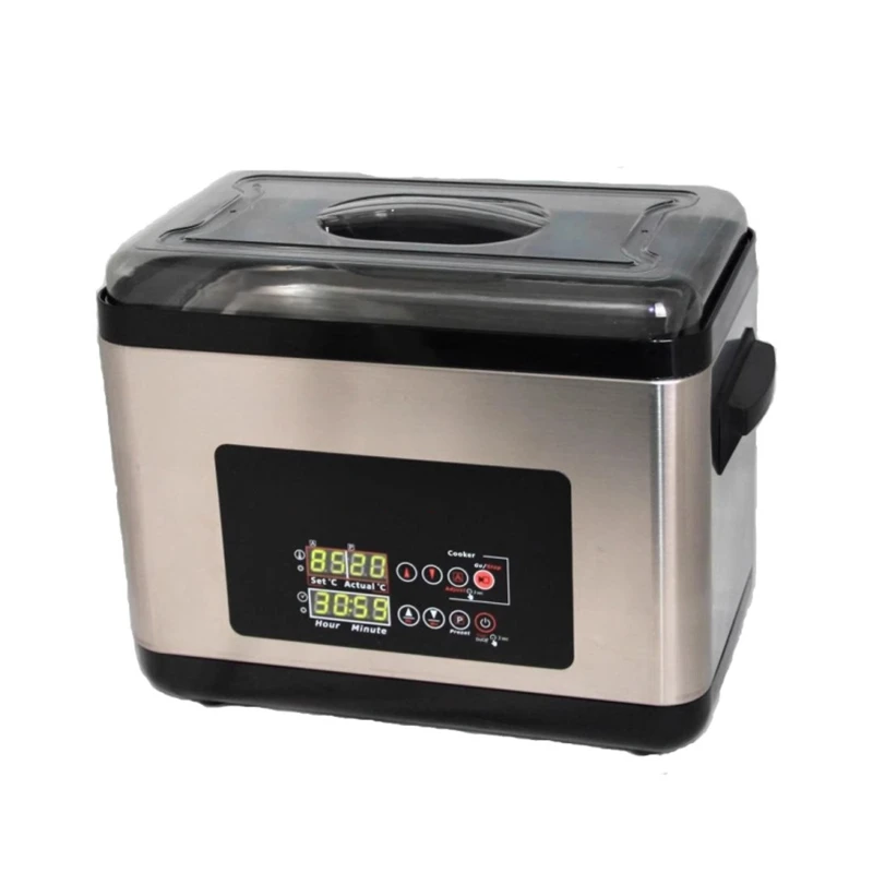 6L Precise Temperature Control Slow Cooker Whole Pot Hot Spring Egg Light Steak Pot Healthy High-end Cooking Machine