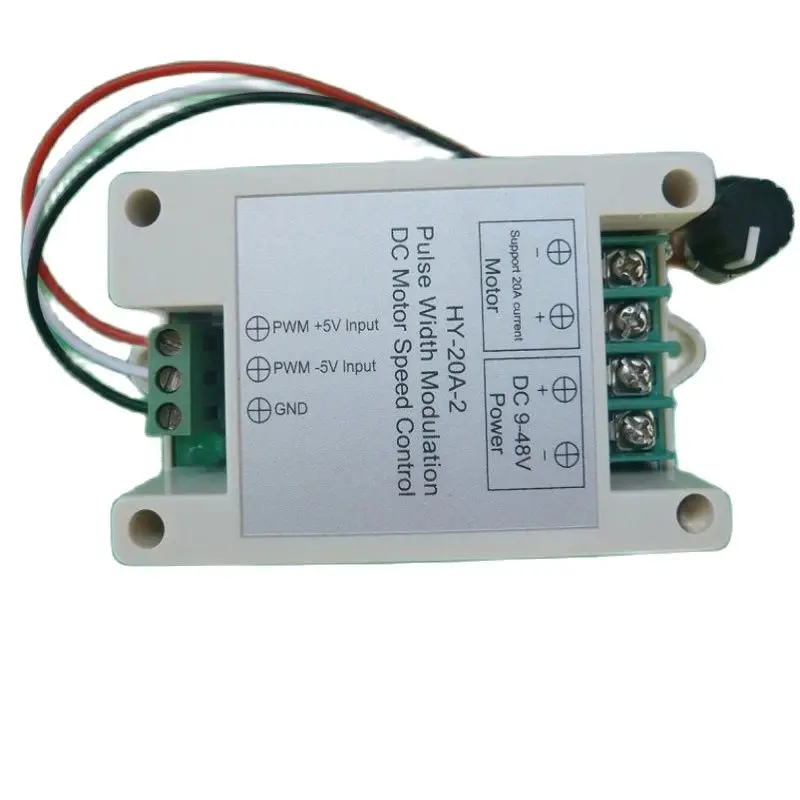 HY-20A-2 PWM DC Motor Governor, 9V-48V Inverter Input Control 0V-5V