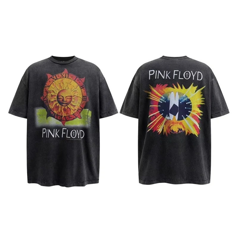 

Футболка Sun God Waed Love Justin Bieber High Street American ort Sve, свободная хлопковая футболка с принтом, молодежная летняя мода