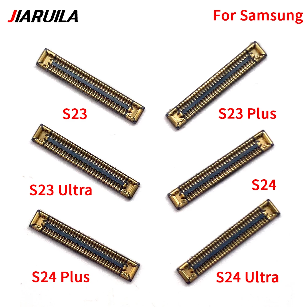 10Pcs Great For Samsung S23 / S23 Plus / S23 Ultra / S24 / S24 Plus / S24 Ultra LCD Display Screen Flex FPC Connector Plug Jack