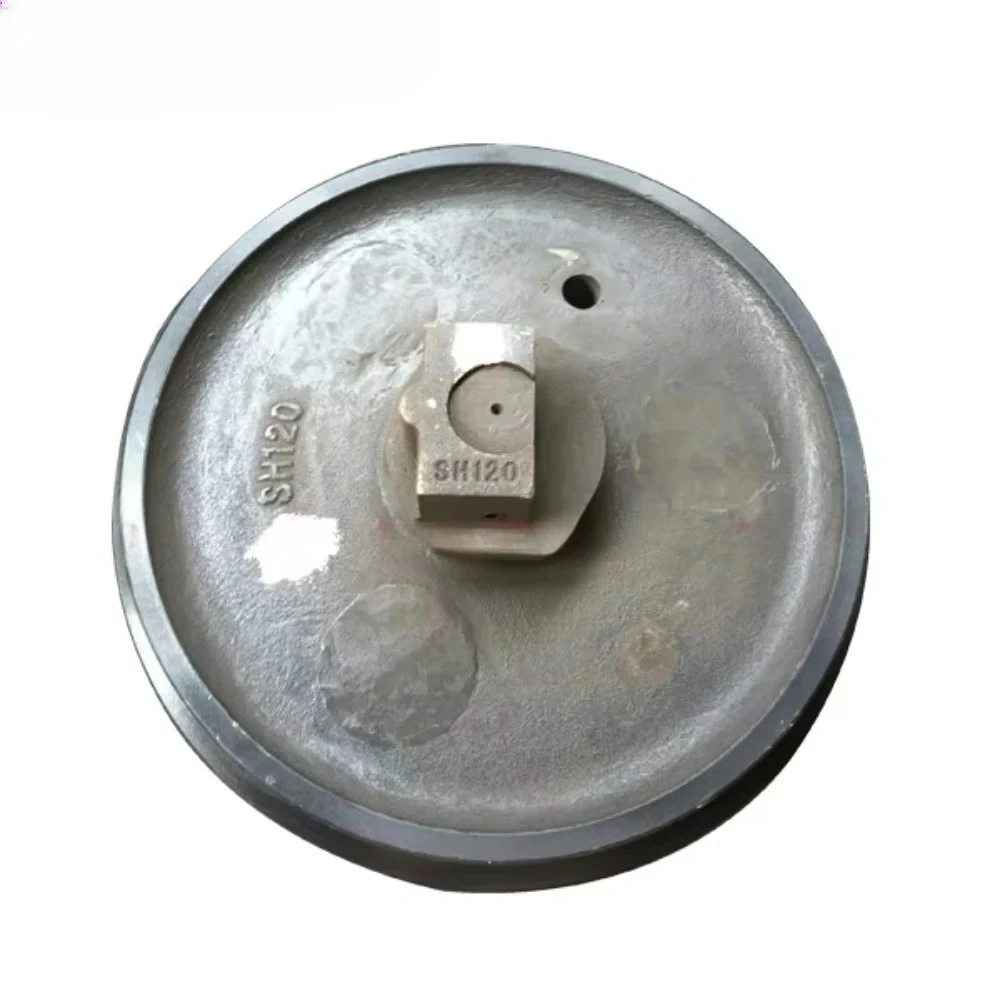 Excavator idler assembly front idler assembly PC200 E320 R305 SH120 crawler idler construction