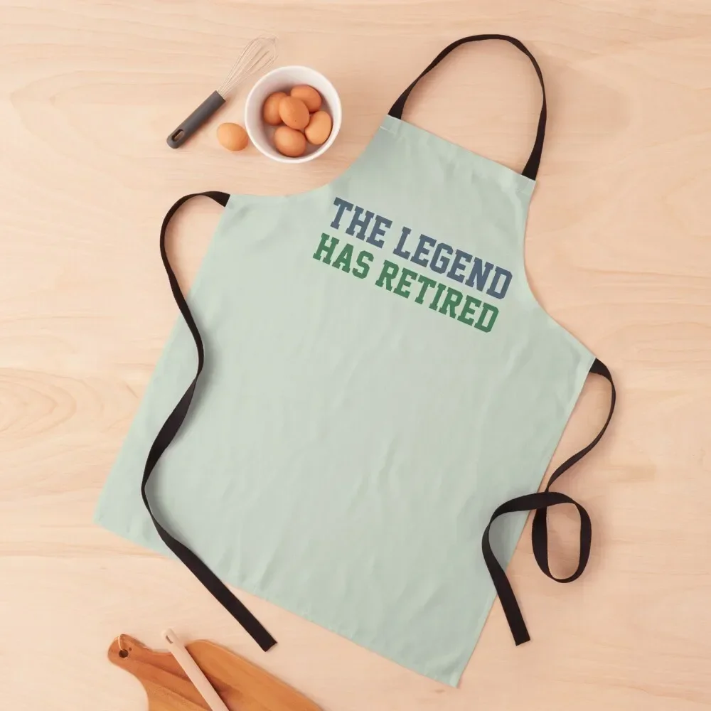 

The Legend Has Retired Apron House Things For Home And Kitchen Cooking Clothes All For Kitchen And Home Funny Apron