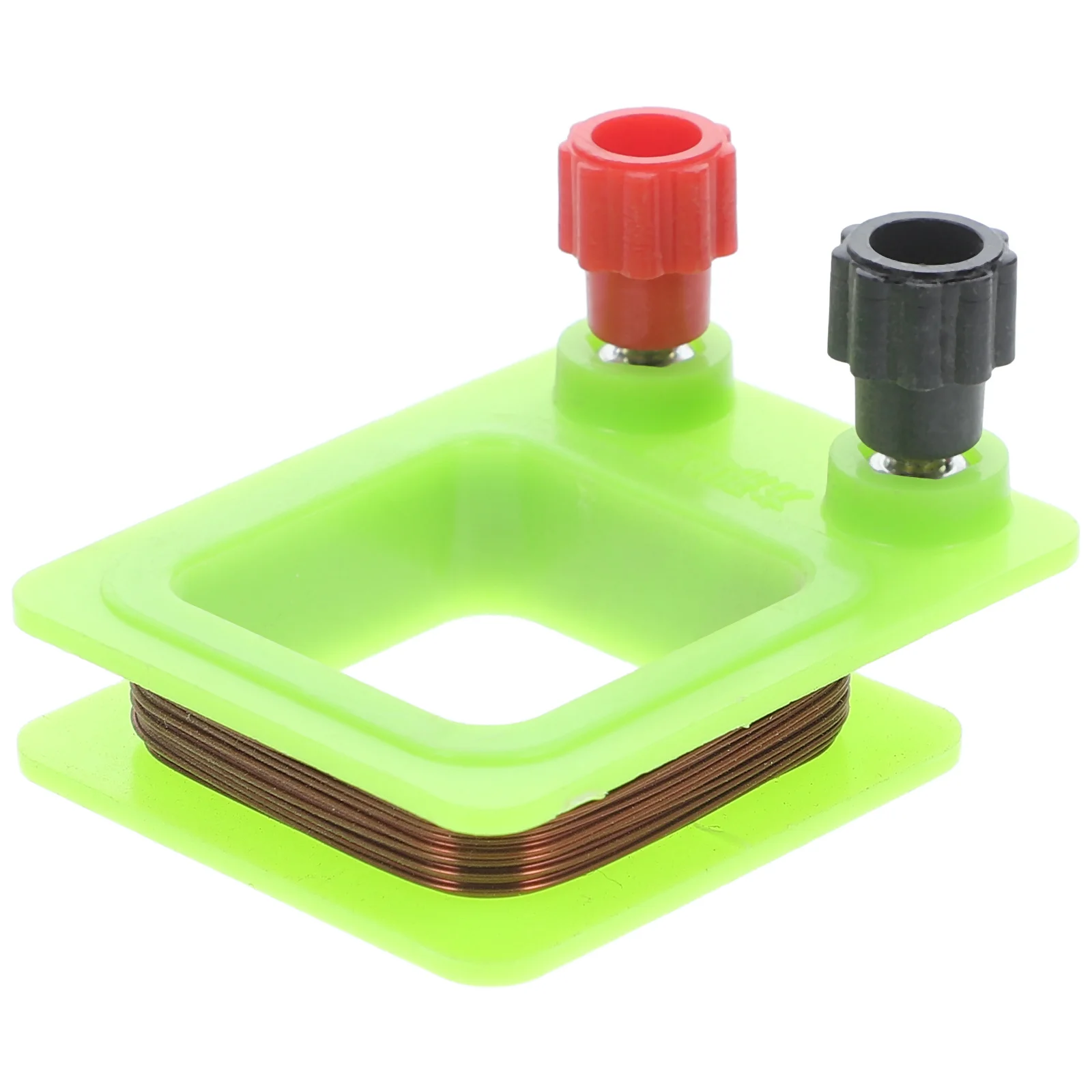 

Induction Coil Square Shape Durable Educational Physics Equipment Teaching Tool Classroom Science Experiment Aid