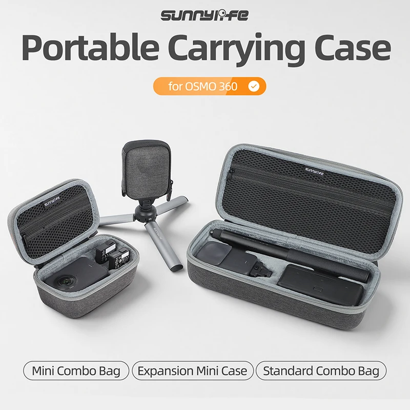 Tragbare Tragetasche für DJI Osmo 360, schützende Aufbewahrungstasche, Handtasche für DJI OSMO 360, Reisebox, Kamerazubehör ﻿