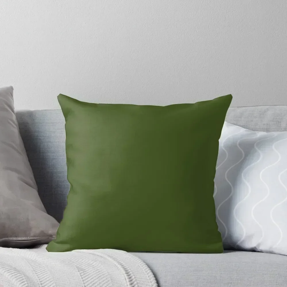 Dark Olive Green - Lowest Price On Site Throw Pillow Christmas Throw Pillows Covers Pillowcase pillow