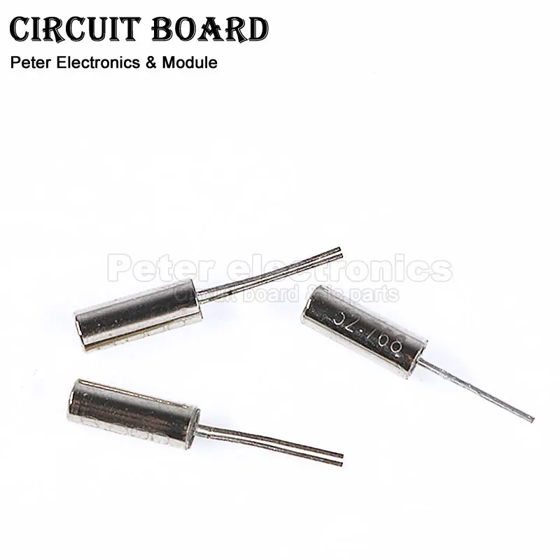 10pcs 2*6MM 3*8MM Oscillator Quartz Crystal Cylinder 32KMHz 32.768MHz 6MHz 8MHz 12MHz 16MHz 24MHz Frequency Resonator 2x6 3x8