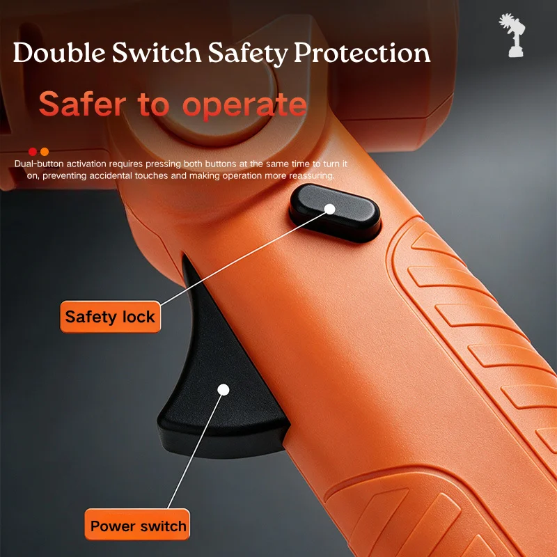 Small household handheld electric hoe for loosening soil, garden bonsai weeding and turning soil, wireless micro tiller