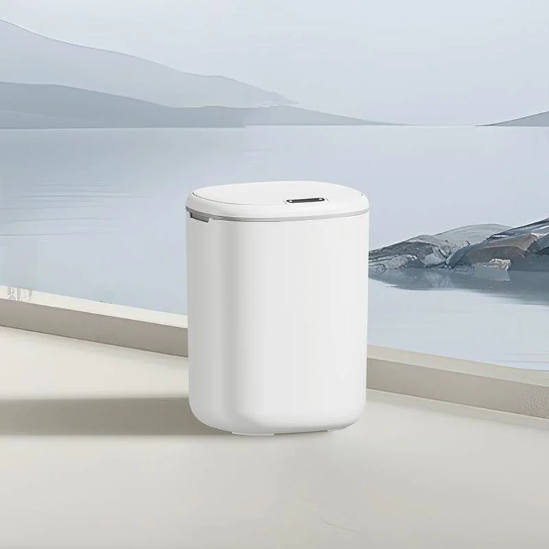 

Smart Induction Trash Can for Home Kitchen Office Creative Version with Lid Automatic Opening New Paper Barrel