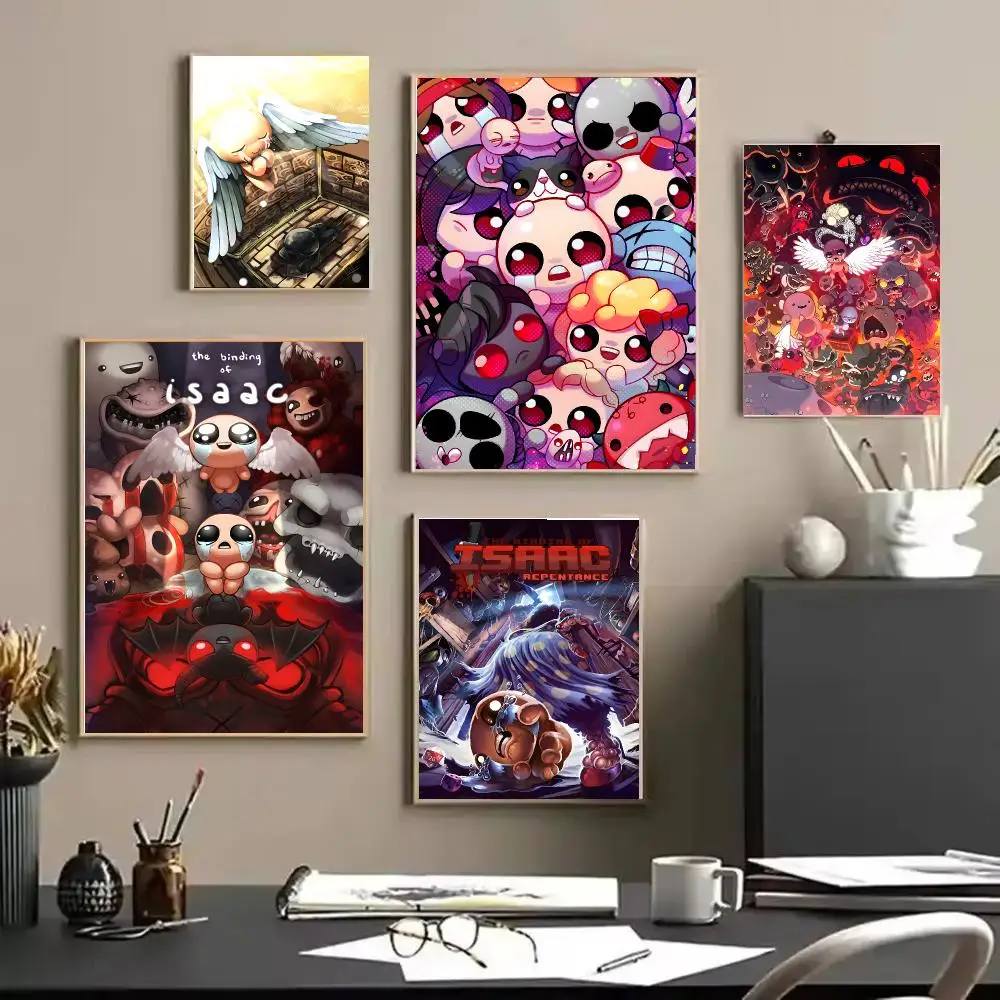 The Binding Of Isaac Poster HD Printing Wall Art Home Decor For Bedroom Drawing Room Office Idea Gift