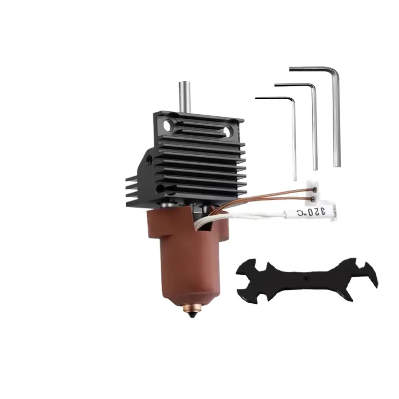 Upgrade 3D Printer Hotend Kit Integrated Nozzle Extruder Print Head Assembly Compatible with Creality K1 K1 Max K1C High Flow