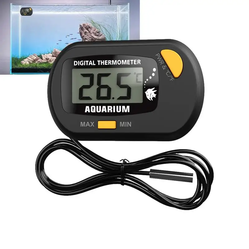 Aquarium Fish Tank Thermometer Multi-purpose Gauge Temperature Sensor Meter Tester Thermometer Measurement Tools