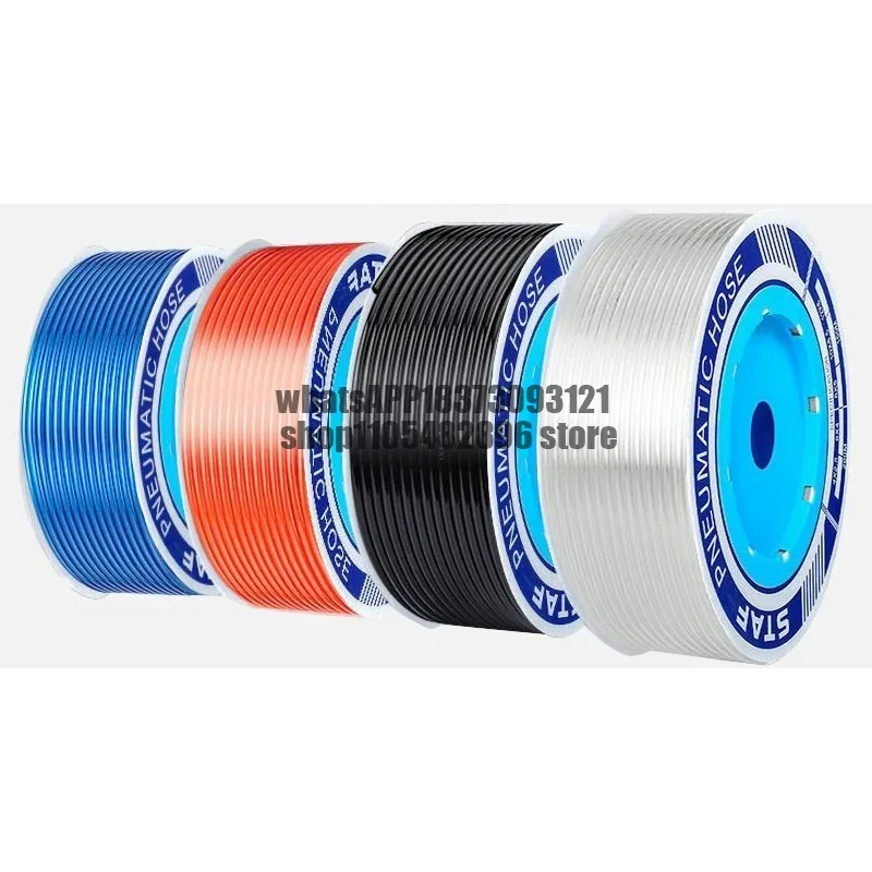 Pressure resistance 15 kg transparent air source pipe, high-pressure PU air tube 8*5mm, air compressor hose 10, 12, 16mm