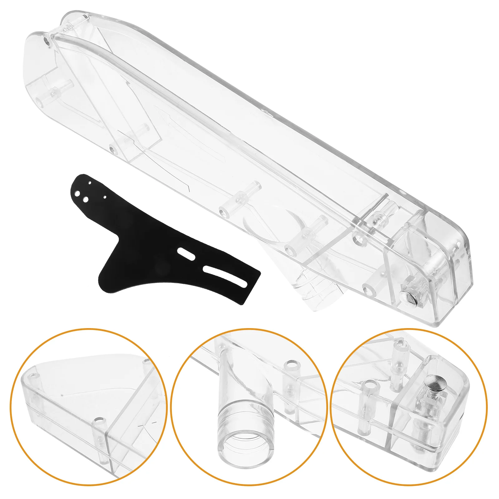 

Electric Circular Saw Guard Durable Transparent Acrylic Table Saw Blade Protective Cover Woodworking Tools Accessories Dustproof