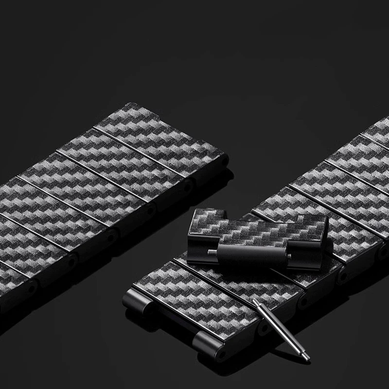 Carbon Fiber Strap For Xiaomi Mi Watch S4/S3/S2/S1/Watch 2 pro Replacement 22mm Correa Wristband Bracelet Xiaomi Mi Color 2 Band view 3