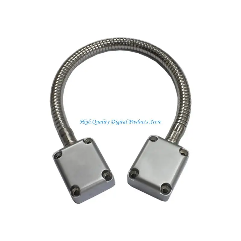 

U2JE Flexible Power Transfer Door Cord Stainless Exposed Mount Sleeve