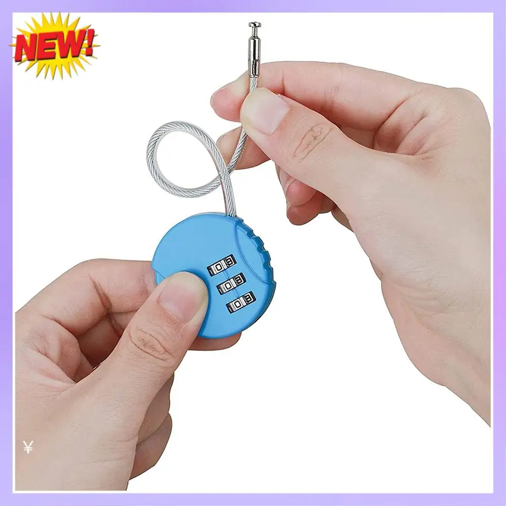 

T24C 2 Pack Combination Lock 3 Digit Outdoor Waterproof Padlock For School Gym Locker, Sports Locker, Fence, Toolbox, Gate