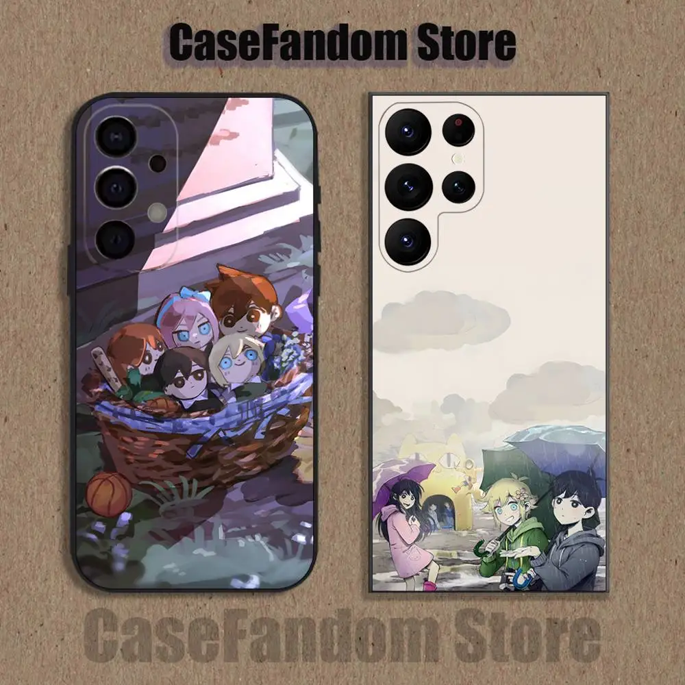 

O-Omori classic Game For Samsung S26,S25,S24,Ultra,S20,S30,Plus,S22,S23,Ultra,Plus,5G Soft TPU Cover Phone Case