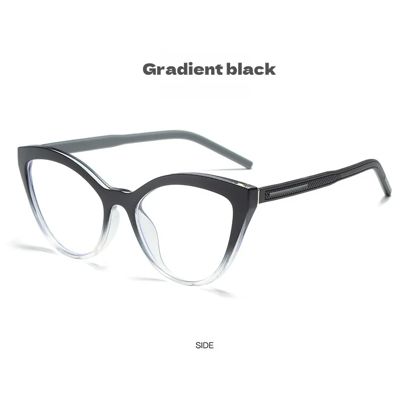 F·DRACON TR90 Mode Retro Cat Eye Damen Brillengestell Ultraleichte optische Anti-Blaulicht-Brille für Damen – Detail 8