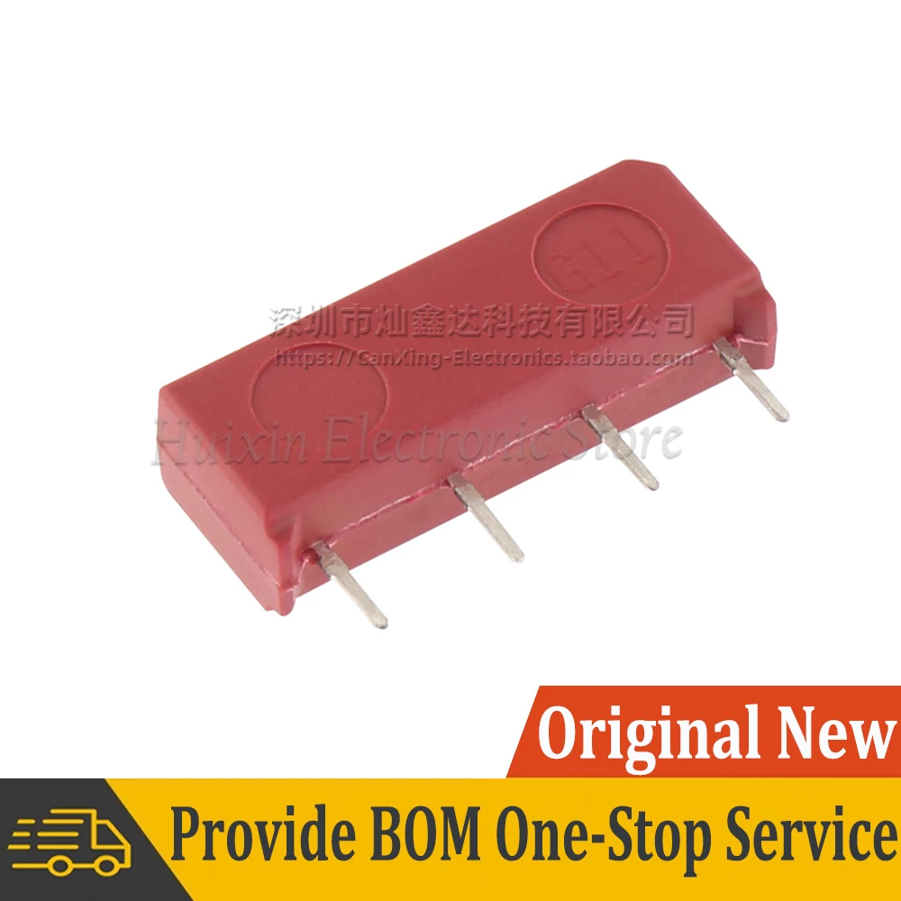 

5pcs COTO-9000-0045 SIP4 Dry Reed Relay 5V 1A 10W Normally Open Signle Pole Signle Throw SPST
