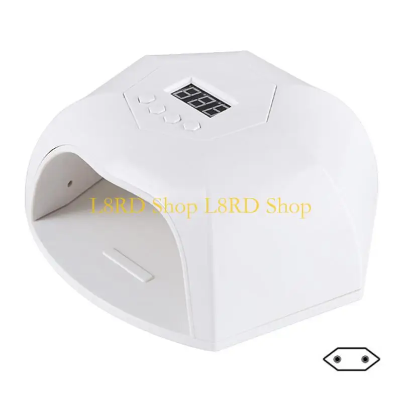 L8RD UV-LED-Nagellampe, UV-LED-Nagellack-Trockner, Gel-Maschine für Maniküre und Pediküre mit und 4