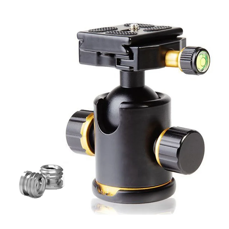 

AT12 Ball Head 360° Rotating Panoramic Ballhead Tripod Stand Spare Parts Accessories Parts