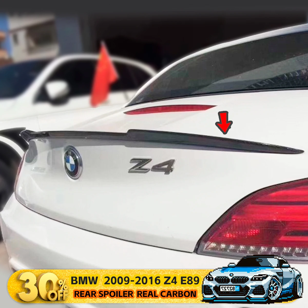 

Для 2009-2016 BMW Z4 E89 трансформер купе из углеродного волокна Задняя Крышка багажника автомобильный спойлер Крылья FRP тюнинг внешние автомобильные аксессуары