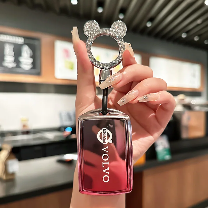 

TPU Car Remote Key Case Cover Holder Protection Shell For Volvo S60 S90 XC40 XC60 XC90 V60 V90 Polestar 1 Polestar 2 Accessories