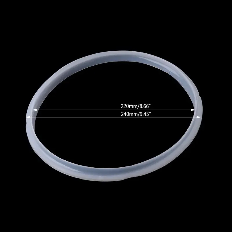 แหวนซีลยางซิลิโคนขนาด 22 ซม. สําหรับหม้อหุงข้าวไฟฟ้าขนาด 5-6 ลิตร