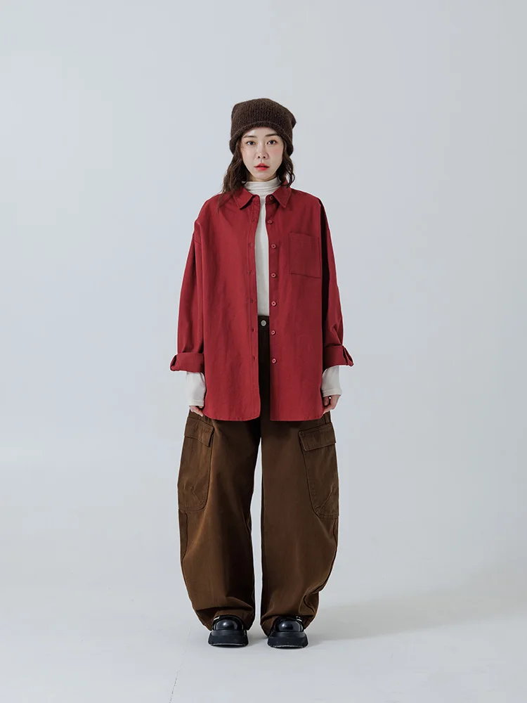 

Queenshop Casual Low Waist Pants Women's Spring Summer New Arrival Pocket Splicing Wide Leg Pants Fashionable Ladies Trousers