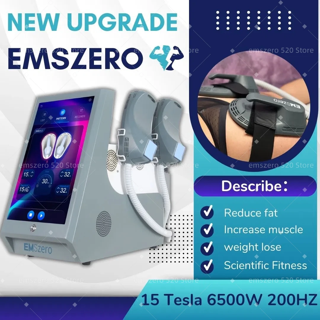 

2025 Hot Sale EMSZERO Neo 6500W HI-EMT Muscle Sculpting & Weight Loss Machine with RF Technology for Enhanced Slimming