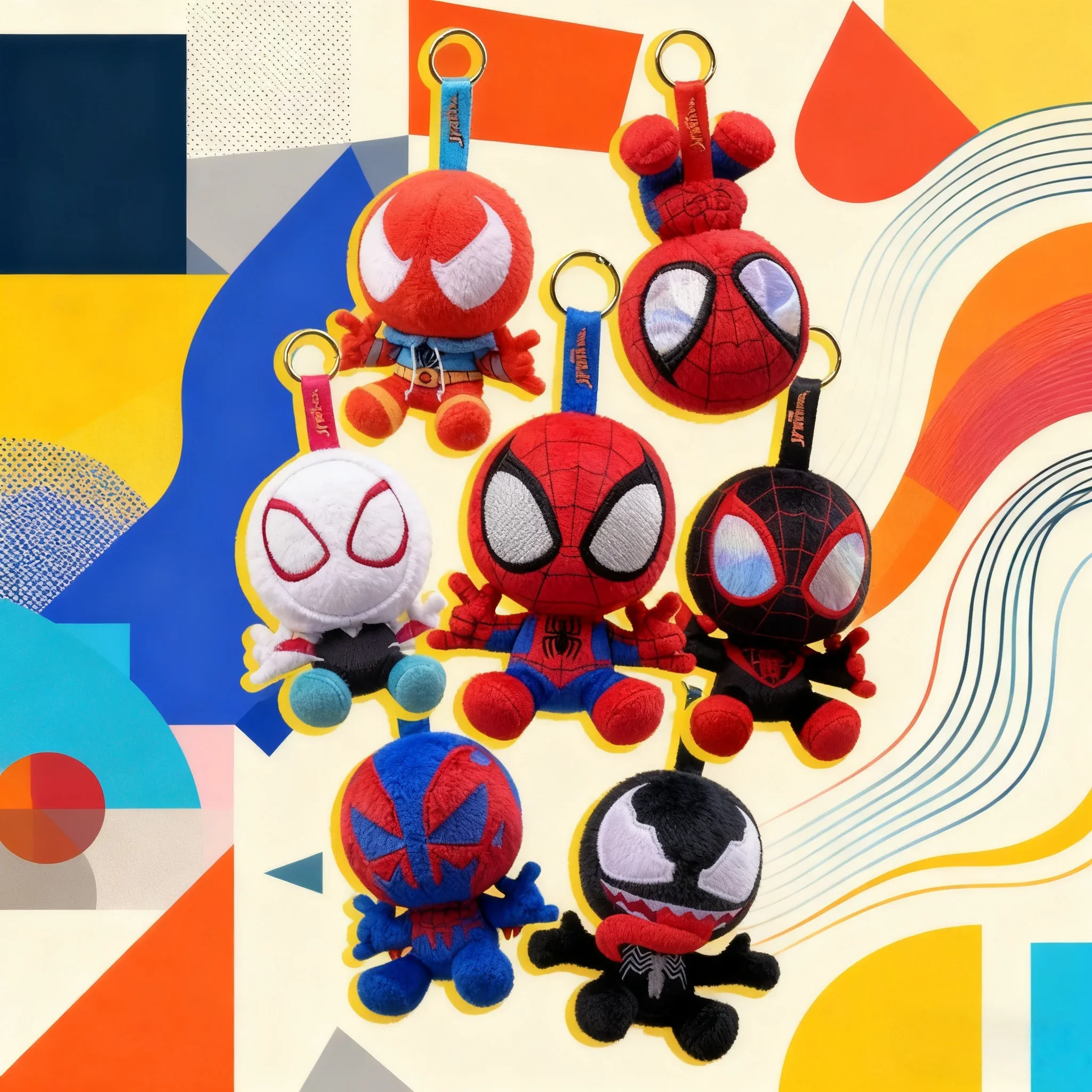 ألعاب ساخنة جديدة من Marvel Spider-Man صندوق أعمى Spider-Man and Venom شخصيات صغيرة لتزيين السيارة مجموعة هدايا ألعاب لطيفة