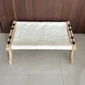 White flannel Velcro