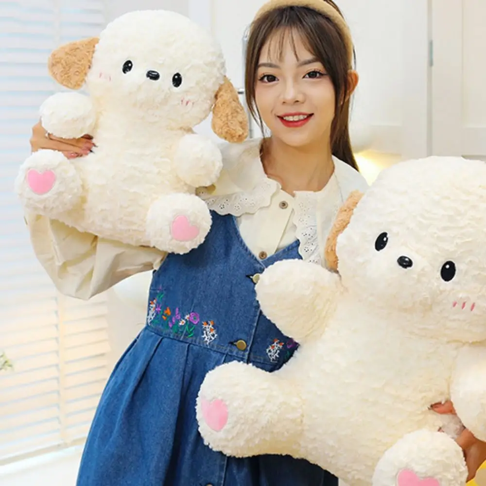 

Funny Simulation Dog Toys Cloth Doll Soft Small Dog Cute Doll Cartoon Cute Small Dog Pillow Playing Supplies