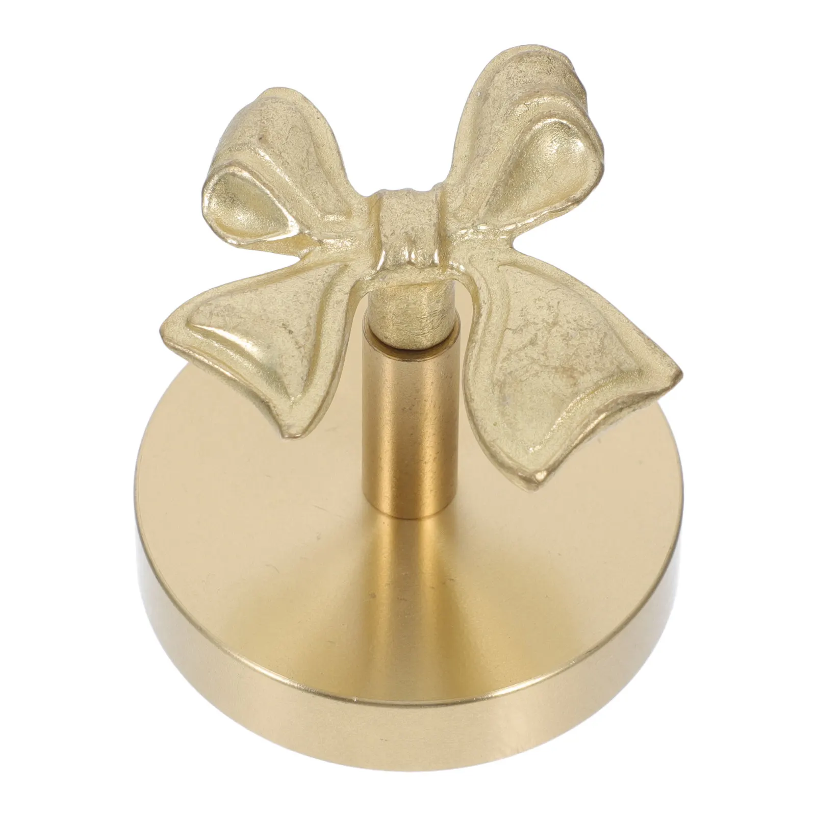 

Brass Wall Hooks Set Decorative Bowknot Design No Drill Installation for Towels Robes Clothes Bags Entryway Home Decor Wall