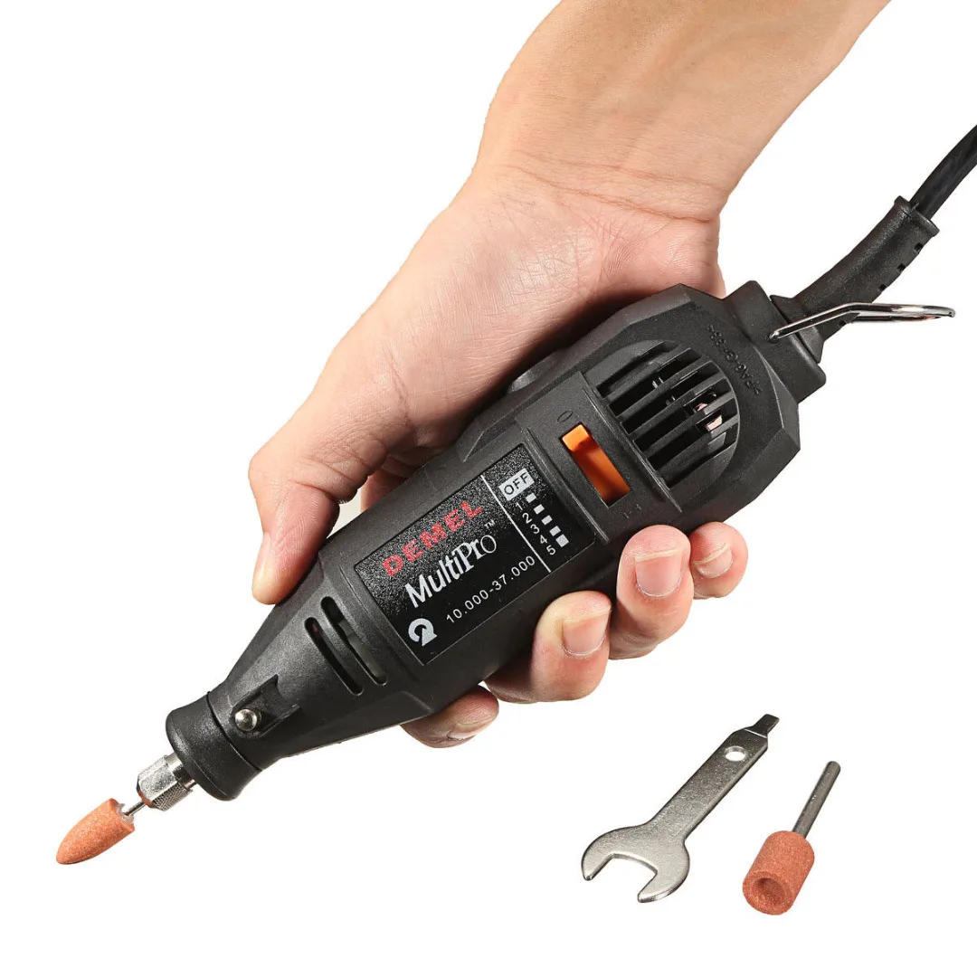 Imagem -02 - Velocidade Broca Elétrica Dremel Grinder Gravura Caneta Rotary Ferramentas Elétricas Mini Kit Conjunto 130w 110 220v