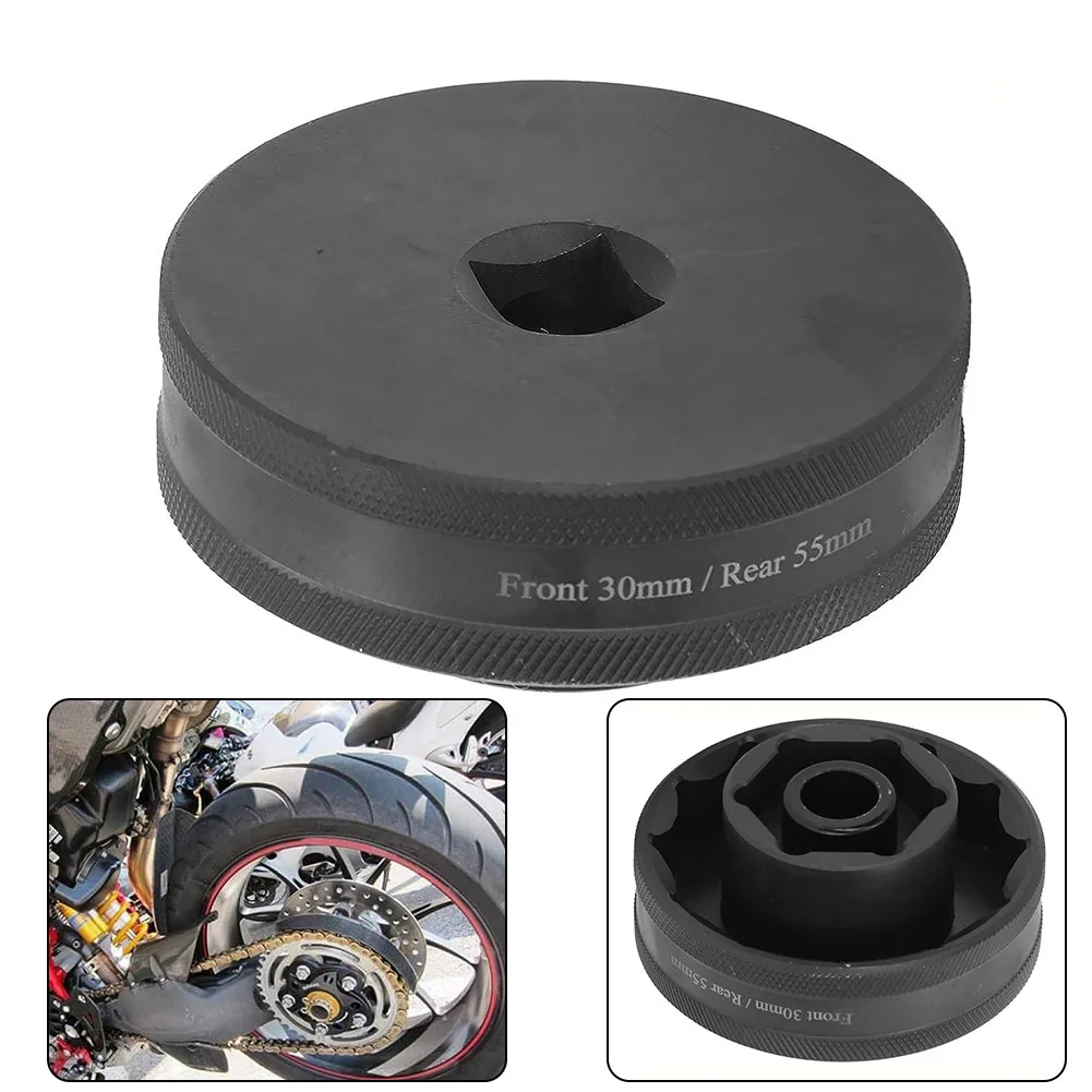 

Dual Hex Socket Motorcycle Axle Wrench Workshop Use Home Maintenance 30mm Hex Lug Socket Compact Wrench Tool For Ducati Panigale