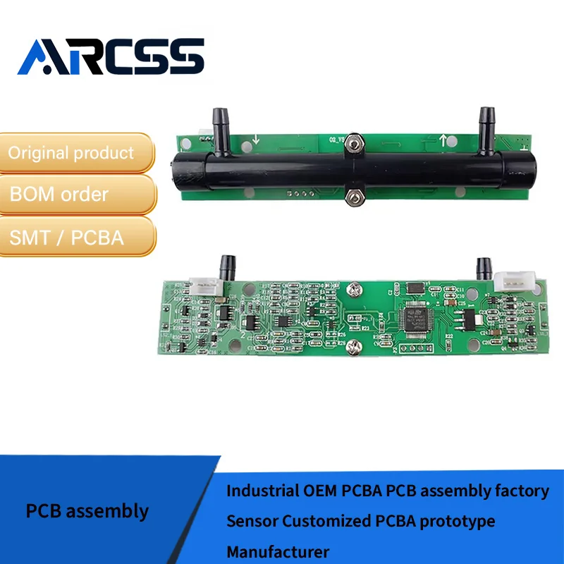 Fabbrica di assemblaggio PCB PCBA OEM industriale Produttore di prototipi PCBA personalizzato con sensore