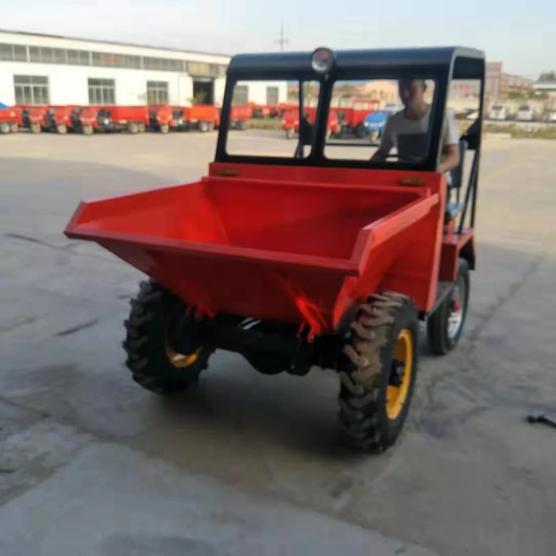 Hot sale 0.4ton/0.6ton/0.8ton/1.0ton farm Wheel Mini Dumper machine