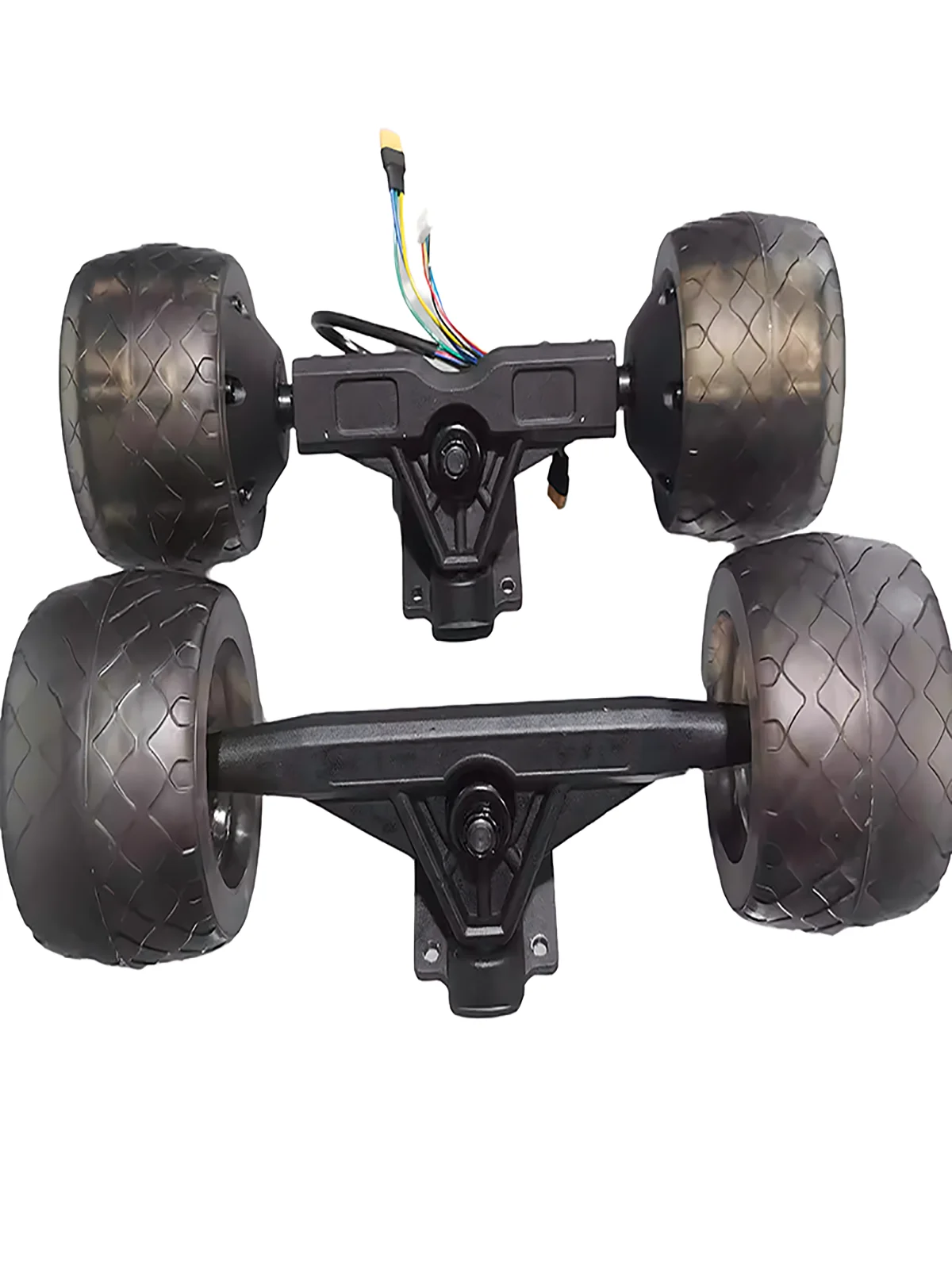 цена 105mm Hub Off-road Powertrain Power Wheels Axle Double Drive Electric Skateboard Scooter With Four-wheel