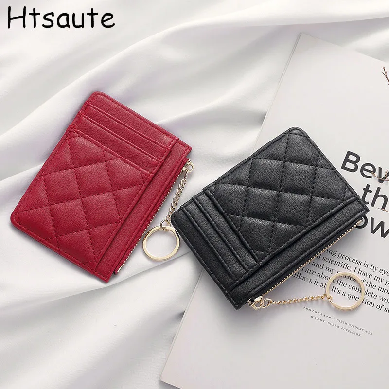 

Casual Slim Soft Wallet PU Leather Mini Credit Card Holders Wallets Purse Thin Small Card Holders Men Wallet billeteras