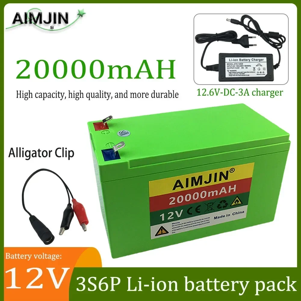 Universal 12V 20Ah Li-ion Battery For Agricultural Spray Stereo Outdoor Solar Light Baby Carriage Rechargeable Power Pack