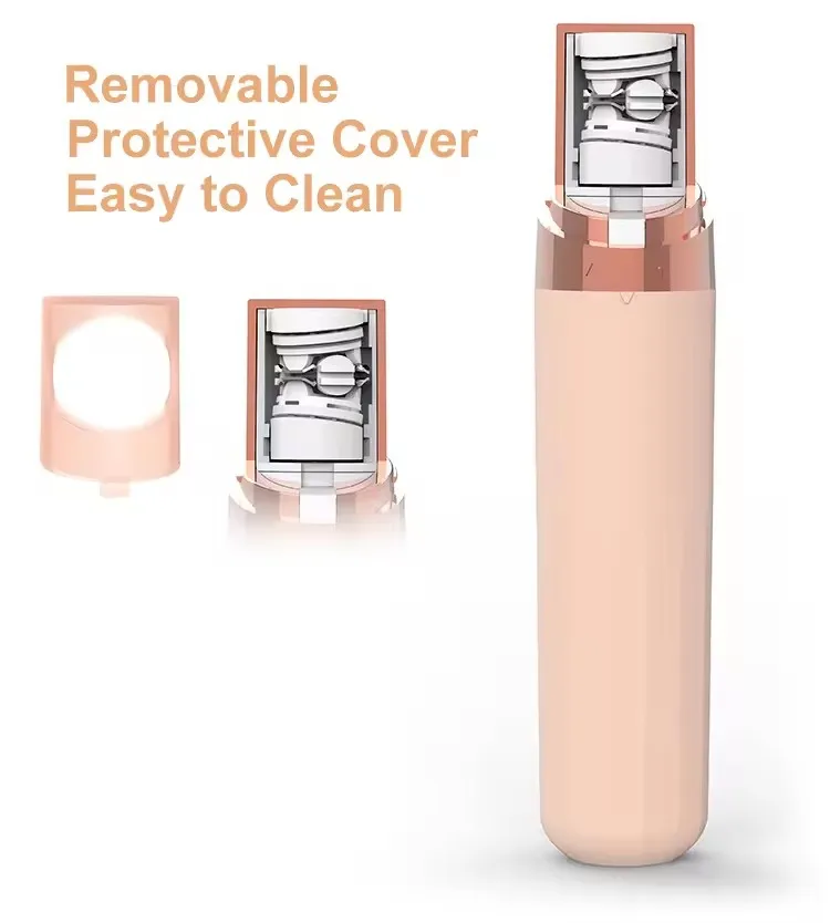 High Quality Electric Epilator with LED Light Women Hair Shaver Facial Hair Removal Device
